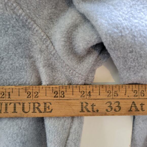 Chaps Sweatshirt Men's Medium Gray Golf 1/4 Zip Fleece Pullover XXL - Picture 6 of 8